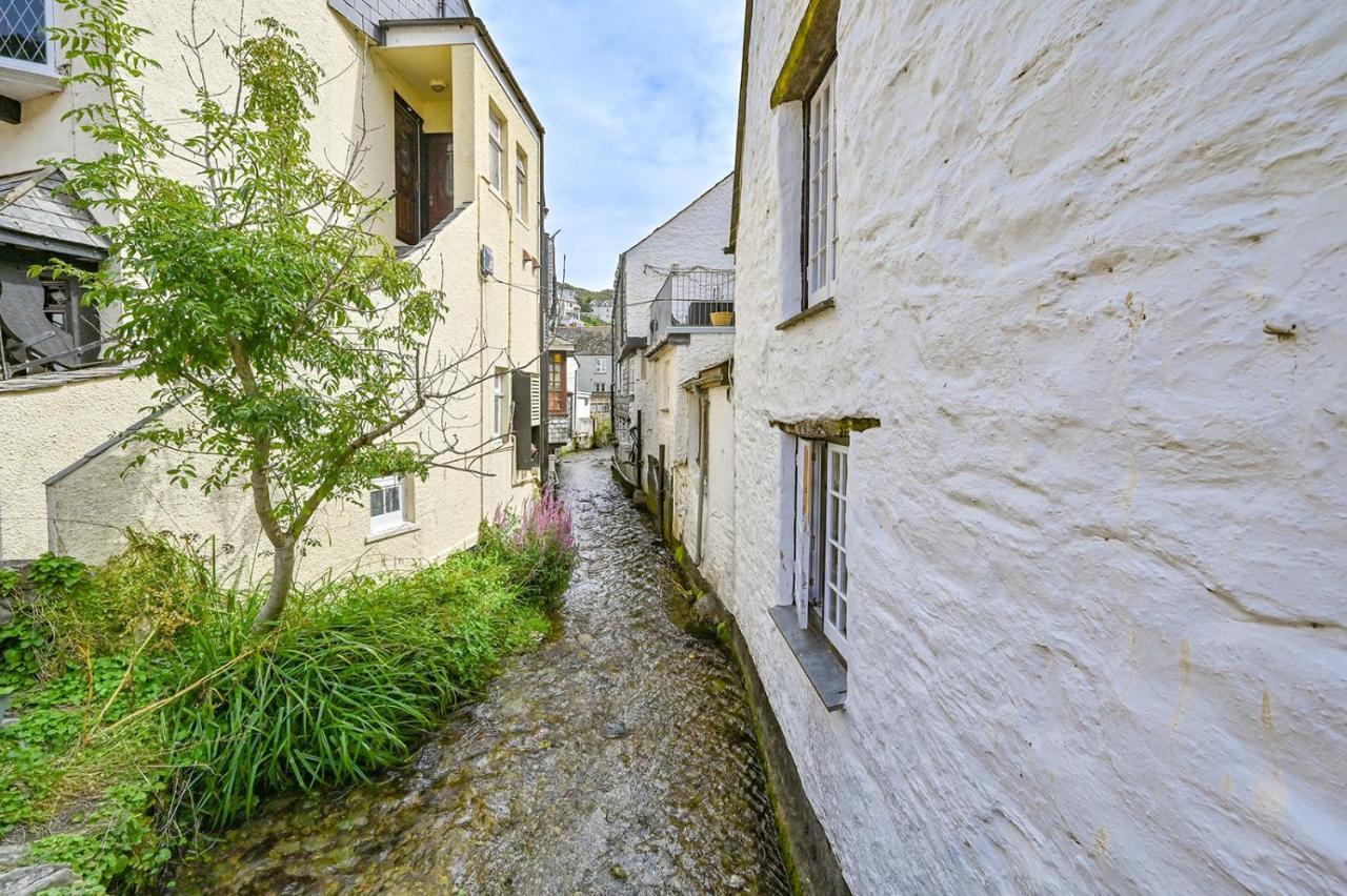 Luxury Couple'S Getaway With River Views And Parking Polperro Exterior foto